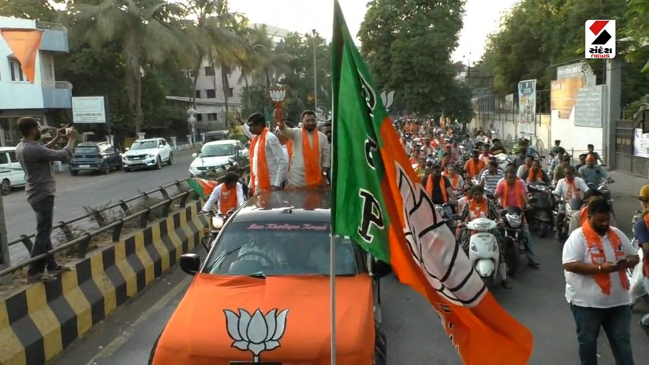 Lok Sabha Election 2024, BJP, Bike Rally, Bardoli, Prabhu Vasava
