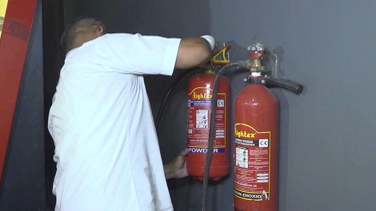Ahmedabad Fire Checking