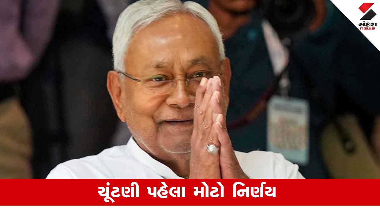 Bihar Assembly Election: ચૂંટણી પહેલા નીતિશ કુમારની મોટી જાહેરાત, મહિલાઓને 35 ટકા અનામત મળશે