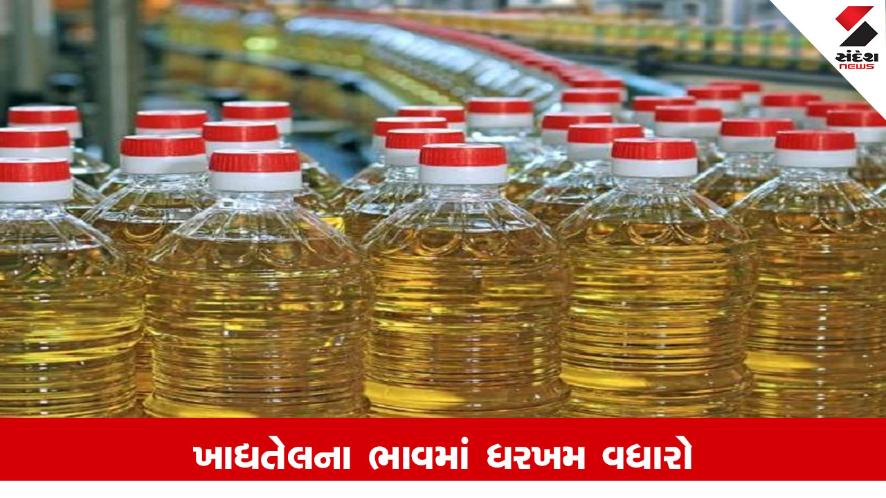 Rajkot News : સિંગતેલના ભાવમાં ડબ્બે રૂપિયા 40નો વધારો, સિંગતેલના ડબ્બાનો ભાવ 2220થી વધી 2340 રૂપિયા થયો