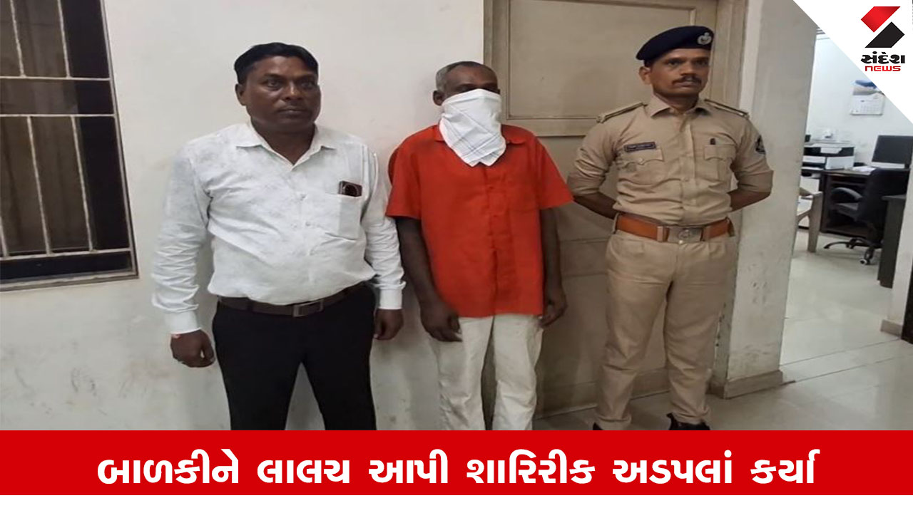 વલસાડ રેલવે સ્ટેશન પર બાળકી સાથે અડપલાં કરનાર આધેડની ધરપકડ, Valsad માં ચકચાર.