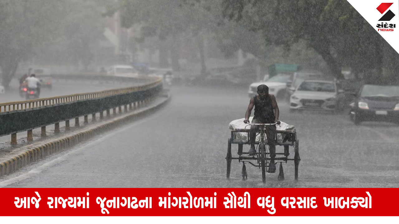 Gujarat Rain Report: રાજ્યમાં ચાલુ સિઝનનો કુલ 52.46 ટકા વરસાદ નોંધાયો, કચ્છમાં સૌથી વધુ 61.34 ટકા