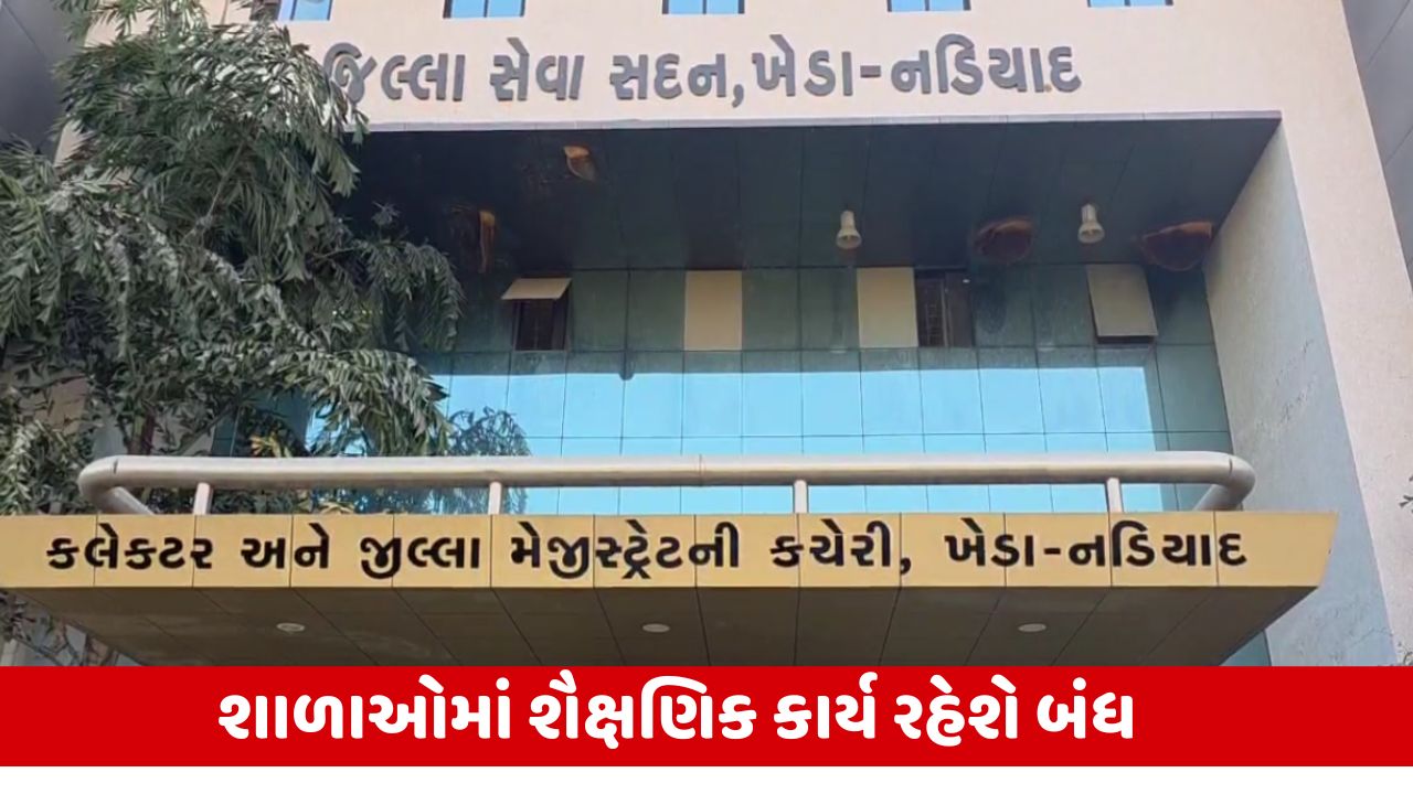 Kheda Rain : ભારે વરસાદને પગલે 28 જુલાઈએ ખેડા જિલ્લાની તમામ શાળાઓ રહેશે બંધ