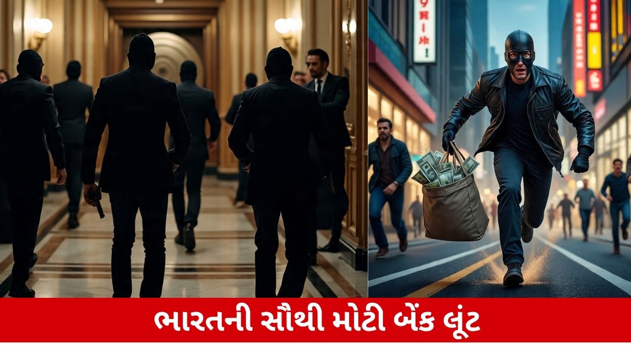 ભારતની સૌથી મોટી BANK ROBBERY: ફિલ્મી સ્ટાઈલમાં આ બેંક લૂંટાઈ, જેમાં અઢળક રૂપિયાની ચોરી થઈ.