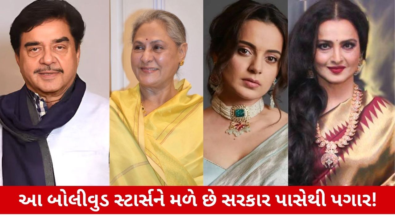 Bollywood સ્ટાર્સ જે ફિલ્મોથી કમાણીની સાથે સરકાર પાસેથી પગાર પણ લે છે!