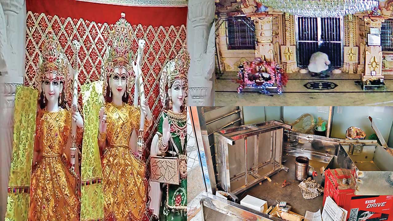 સુરેન્દ્રનગર: ધ્રાંગધ્રાના મેથાણ ગામે રામજી મંદિરમાં ચોરી અને ચોટીલા તાજપર ગામે બાઈકની ચોરી.