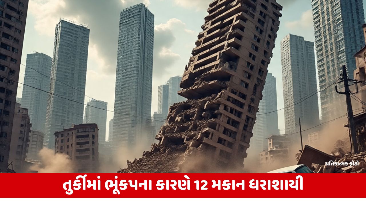 તુર્કીમાં 6.1 ની તીવ્રતાનો  અર્થક્વેક : જોરદાર ભૂકંપના આંચકા, વિડીઓ માં જુઓ તારાજીનો નજારો.