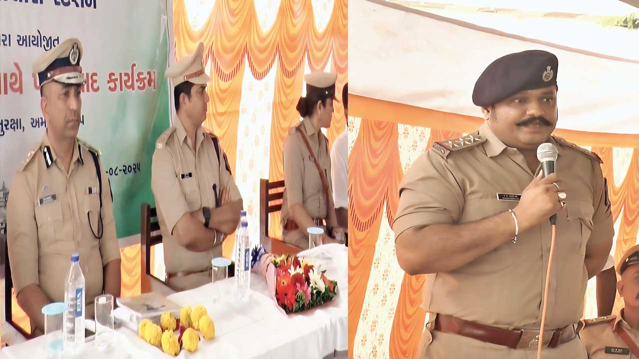 Palanpur: જિલ્લા પોલીસનો ગ્રામ્યના સરપંચો સાથે સંવાદ