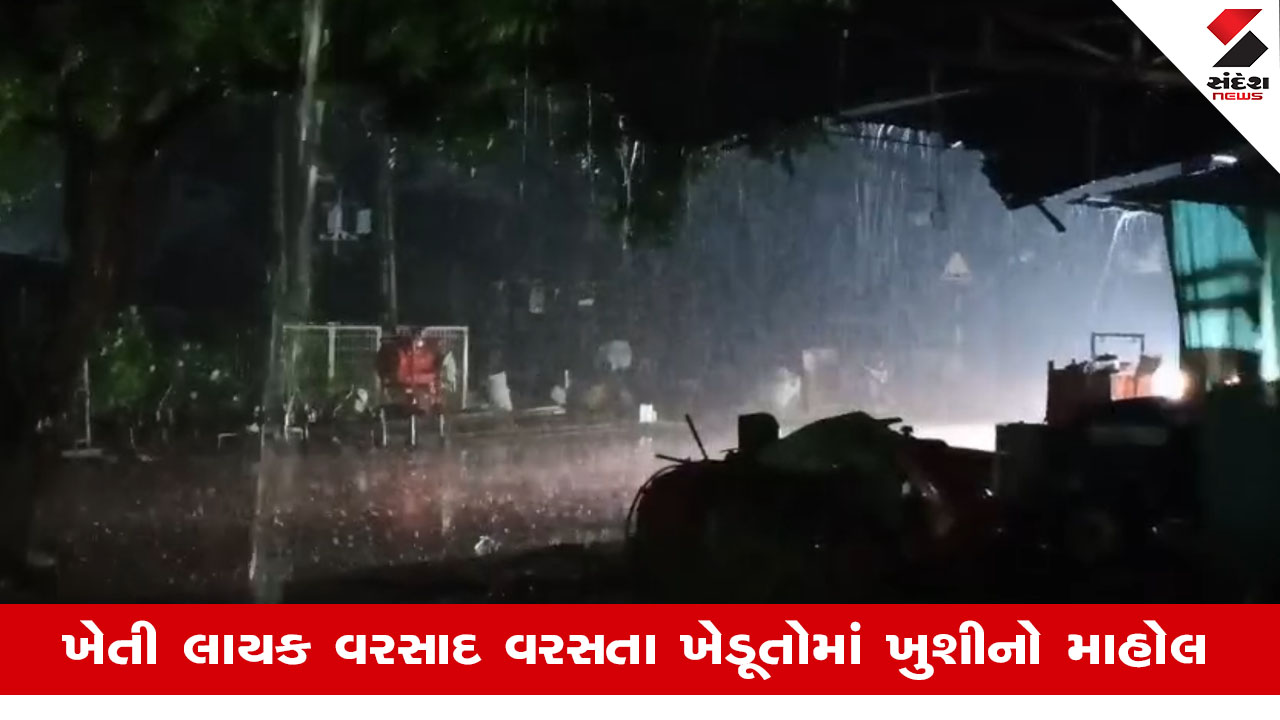 Vadodaraના શિનોર તાલુકામાં મેઘરાજા મન મૂકીને વરસ્યા, સિઝનનો 21 ઇંચ વરસાદ નોંધાતા ખેડૂતોમાં ખુશીનો માહોલ