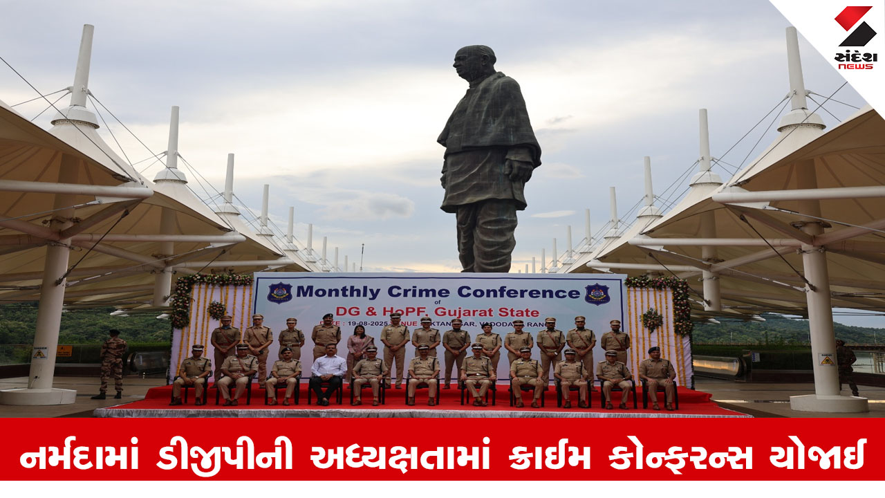 Narmada News : ગુજરાતમાં અસામાજિક તત્વોના 750થી વધુ બાંધકામો તોડી પડાયા, ક્રાઈમ કોન્ફરન્સમાં DGPએ આપી માહિતી