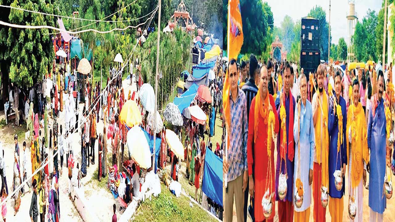 Mandal: ચુંવાળના ઓઢવ ગામે ગૌતમેશ્વર મહાદેવ મંદિરના લોકમેળામાં ભાવિકો ઊમટયા