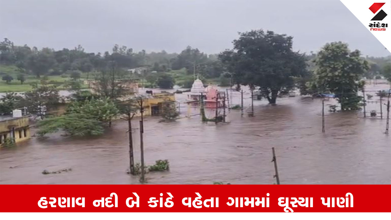 સાબરકાંઠા: વિજયનગર તાલુકામાં 3 ઈંચથી વધુ વરસાદ, સરસવ ગામમાં પાણી ઘૂસ્યા.