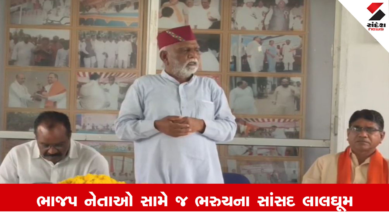 ભરૂચ: BJP નેતાઓ સામે સાંસદ મનસુખ વસાવા લાલઘૂમ; ચૈતર વસાવા સામે ન બોલવા પર નારાજગી વ્યક્ત કરી.