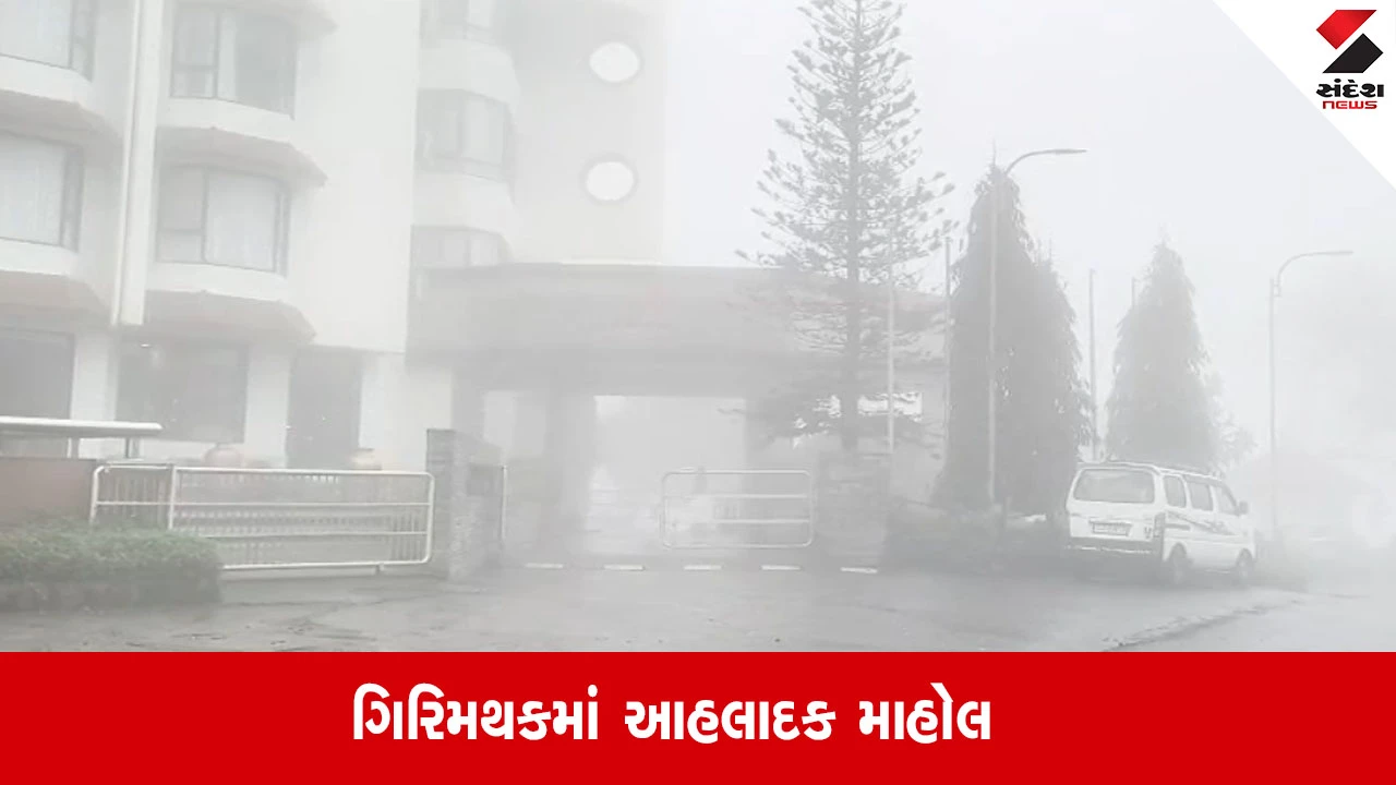 સાપુતારા: ઝીરો વિઝિબિલિટીમાં કુદરતી સૌંદર્ય ખીલ્યું, સહેલાણીઓએ મીની કાશ્મીરનો અનુભવ કર્યો.