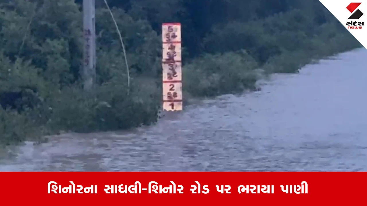 Sinorમાં ભારે વરસાદથી પાણી ભરાવવાની સમસ્યા યથાવત, વાહનચાલકો અને રાહદારીઓને ભારે હાલાકી