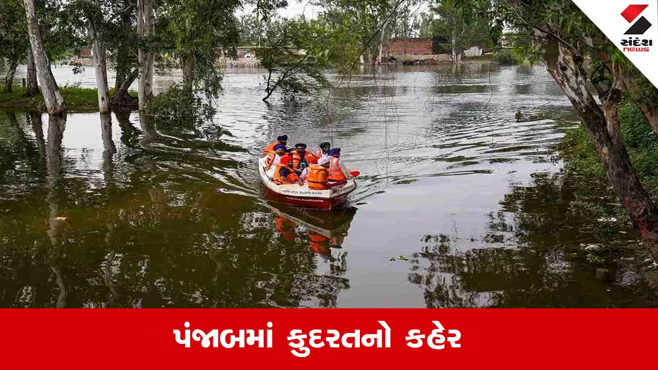 પંજાબમાં પૂર: ભારે તબાહી, 46 લોકોનાં મોત, PM મોદી અસરગ્રસ્ત વિસ્તારોની મુલાકાત લેશે.