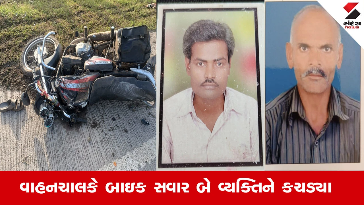 Bhavnagar News : ભાવનગરમાં અજાણ્યો વાહન ચાલક 2 લોકોને કચડીને ફરાર, તળાજા હાઈવે પર બની ઘટના
