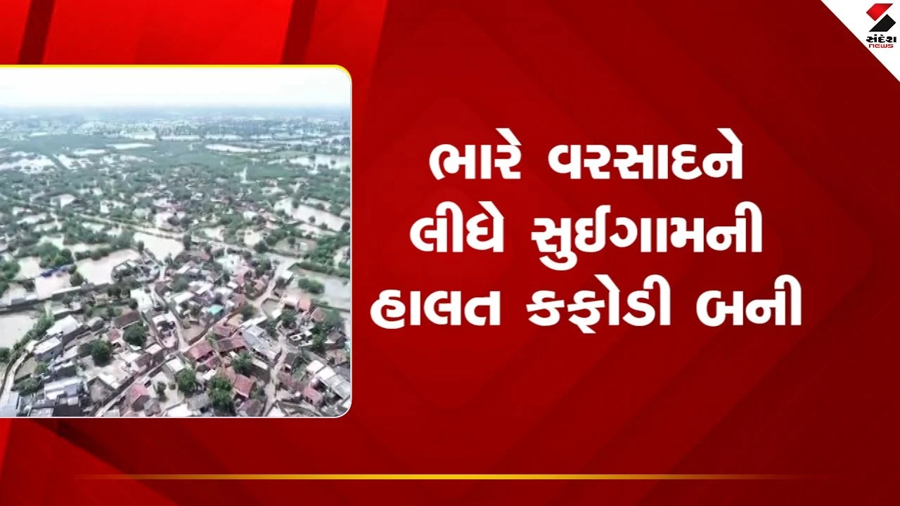 Banaskantha News: સરહદી સુઈગામમાં ભારે વરસાદથી લોકોની હાલત કફોડી બની