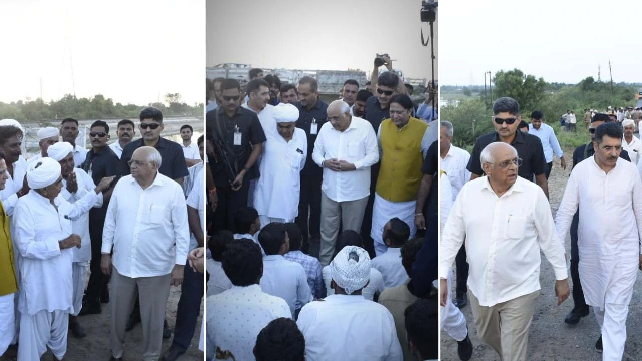 Banaskantha News : ચોમાસામાં પાણી ભરાવાની સમસ્યા, CM ભૂપેન્દ્ર પટેલે થરાદના નાગલા ગામની સ્થિતિનો તાગ મેળવ્યો