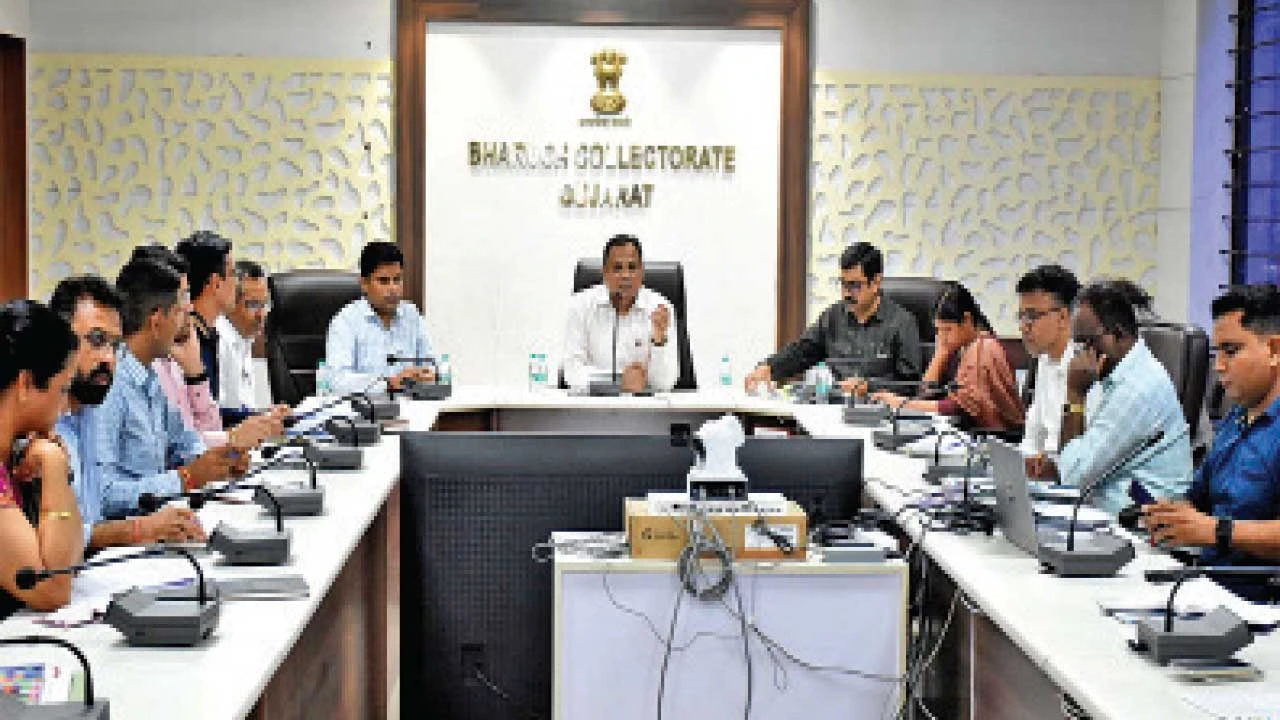 Bharuch:સ્વચ્છતા હી સેવા પખવાડિયાના આયોજન માટે ભરૂચમાં બેઠક યોજાઈ