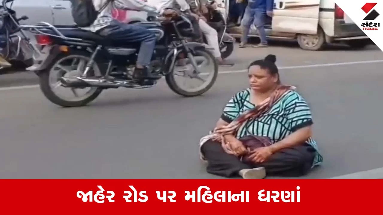 Vadodaraમાં લો..બોલો હવે પાણીપુરી માટે થયો હંગામો, પાણીપુરી માટે મહિલાની ગાંધીગિરી જોઈ રાહદારીઓ દંગ