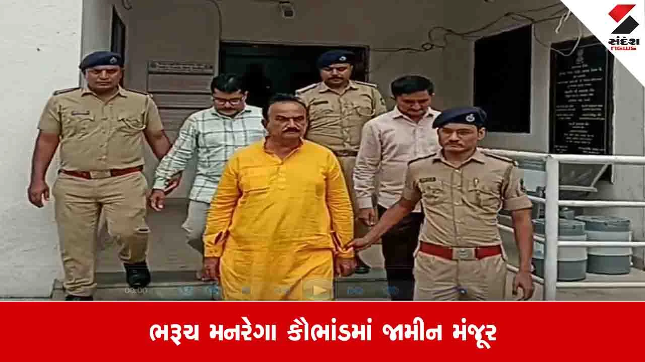 Bharuch News: 7 કરોડના મનરેગા કૌભાંડમાં કોંગ્રેસના નેતા હીરા જોટવાના જામીન મંજૂર કરાયા