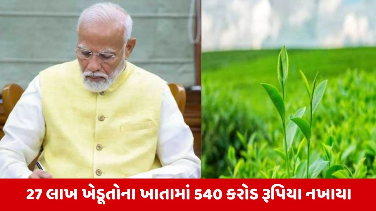 PM Kisan: કિસાન સન્માન નિધિનો હપ્તો જાહેર, 3 રાજ્યોના 27 લાખ ખેડૂતોને દિવાળી ગિફ્ટ.