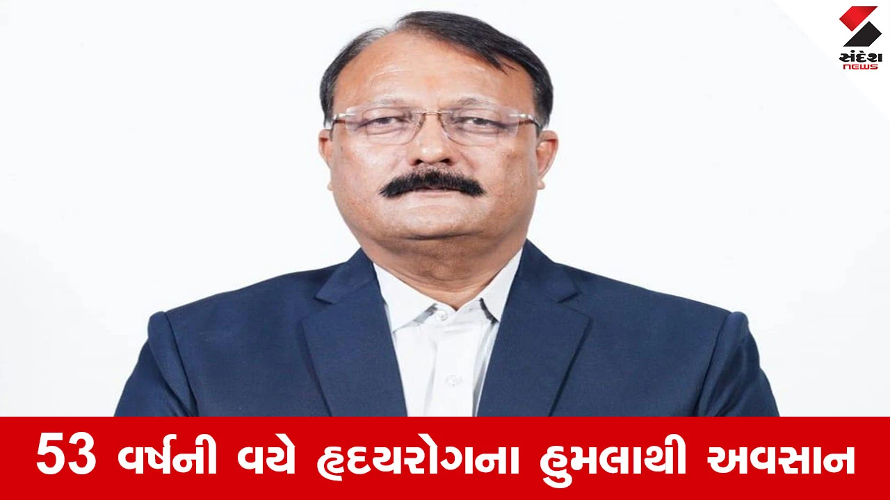 Vadodara News : VMC શિક્ષણ સમિતિના ચેરમેન નિષિધ દેસાઈનું નિધન, સારવાર દરમિયાન અંતિમ લીધા શ્વાસ