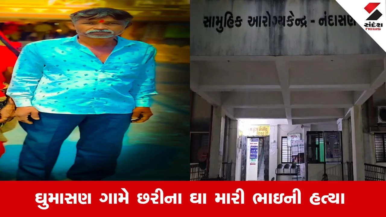 Mehsana : ડીમાં બે ભાઈઓના ઉગ્ર ઝગડામાં બની ગોઝારી ઘટના, ભાઇએ છરીના ઘા ઝીંકી ભાઈની હત્યા કરતા પંથકમાં ચકચાર મચી