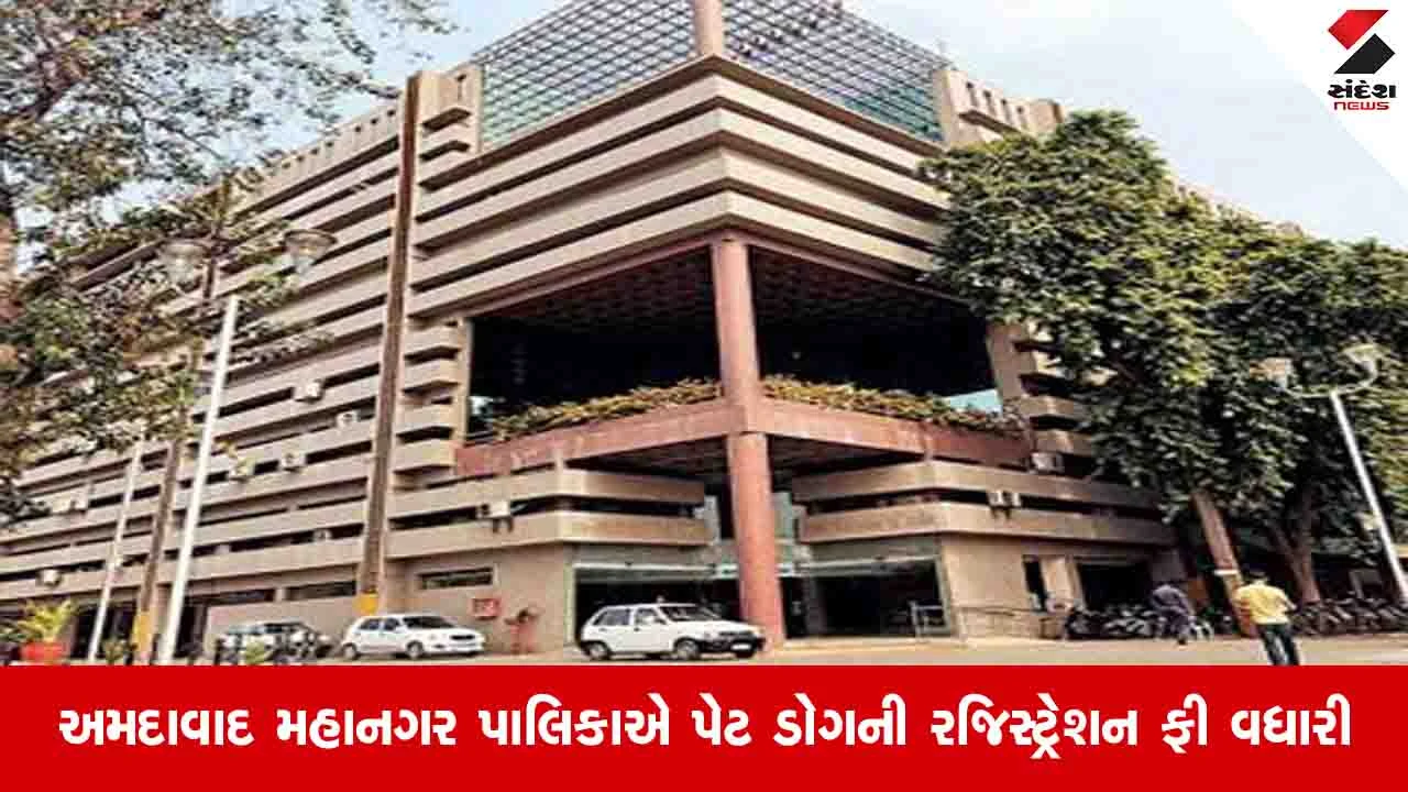 Ahmedabad News: પેટ ડોગનું રજિસ્ટ્રેશન કરાવવું હોય તો બે હજાર ચૂકવવા પડશે, નળ અને ગટર કનેક્શન કાપવા સુધીની કાર્યવાહી કરાશે
