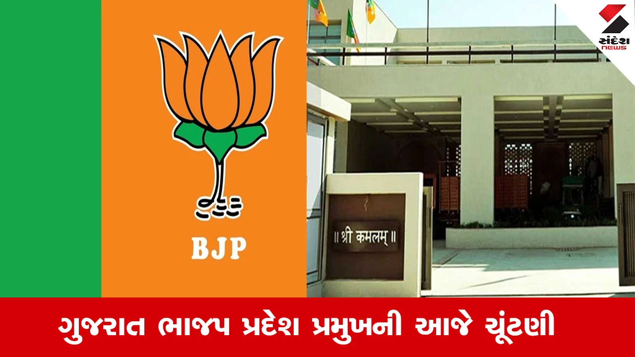 Gujarat BJP News : ગુજરાત ભાજપ પ્રદેશ પ્રમુખની આજે ચૂંટણી, ચૂંટણીમાં કુલ 229 મતદારો મતદાન કરાશે