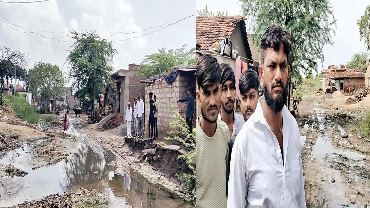 Limbdi: કટારિયા ગામમાં આંગણવાડી-પંચાયત જવાના રસ્તે ગંદકીથી ગ્રામજનો ત્રસ્ત