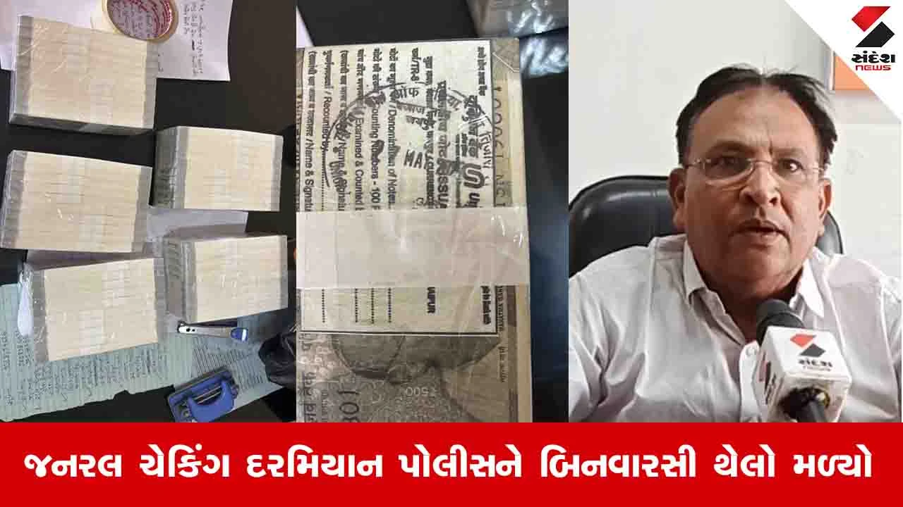 Gujarat News: અસારવા ઉદયપુર ટ્રેનમાંથી પોલીસને 25 લાખ રૂપિયા રોકડા મળ્યા, 500ના દરની નોટોના પાંચ બંડલ હાથ લાગ્યા