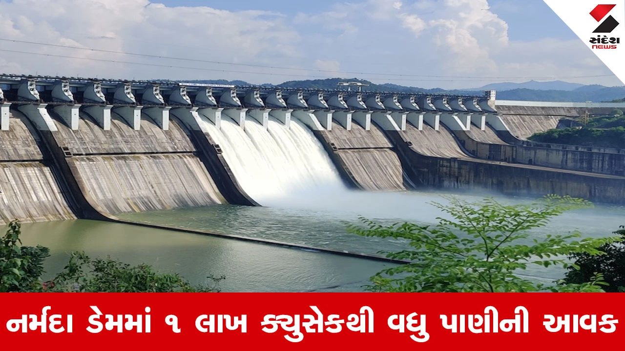 Narmada News : ગુજરાતની પાણીની ચિતા ટળી, નર્મદા ડેમ 100 ટકા ભરાયો, ખેડૂતોમાં આનંદની લાગણી