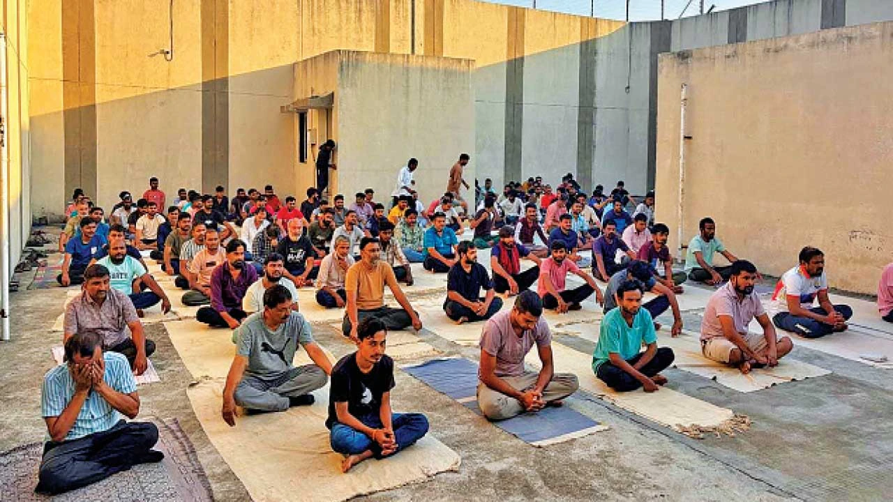 Bharuch:અંકલેશ્વર તાલુકાની સબ જેલમાં કેદીઓ માટે યોગ તાલીમ