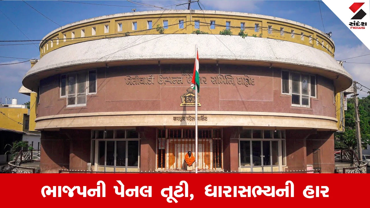 Dahod APMC ચૂંટણીમાં મોટો અપસેટ, ખેડૂત વિભાગમાં સત્તાધારી BJP પેનલ તૂટી, MLA મહેન્દ્ર ભાભોરની કારમી હાર