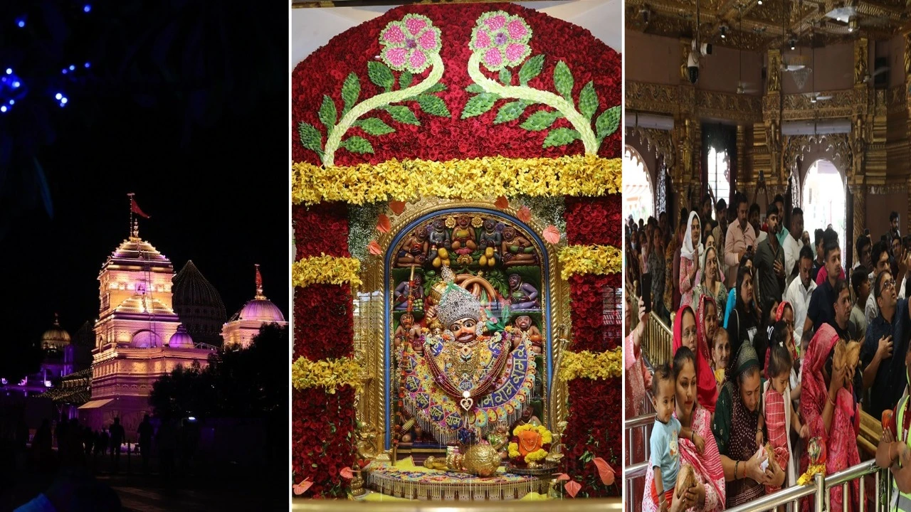 શ્રીકષ્ટભંજનદેવ હનુમાનજી મંદિર સાળંગપુરધામ ખાતે ભવ્ય રીતે ઉજવાયો કાળી ચૌદશ સમૂહ યજ્ઞપૂજન મહોત્સવ