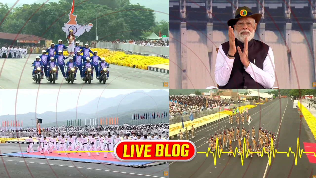 Gujarat Latest News Live : કેવડિયામાં દિલ્હી જેવી પરેડ, રાષ્ટ્રીય એકતા દિવસની દેશભરમાં ઉજવણી કરાઈ