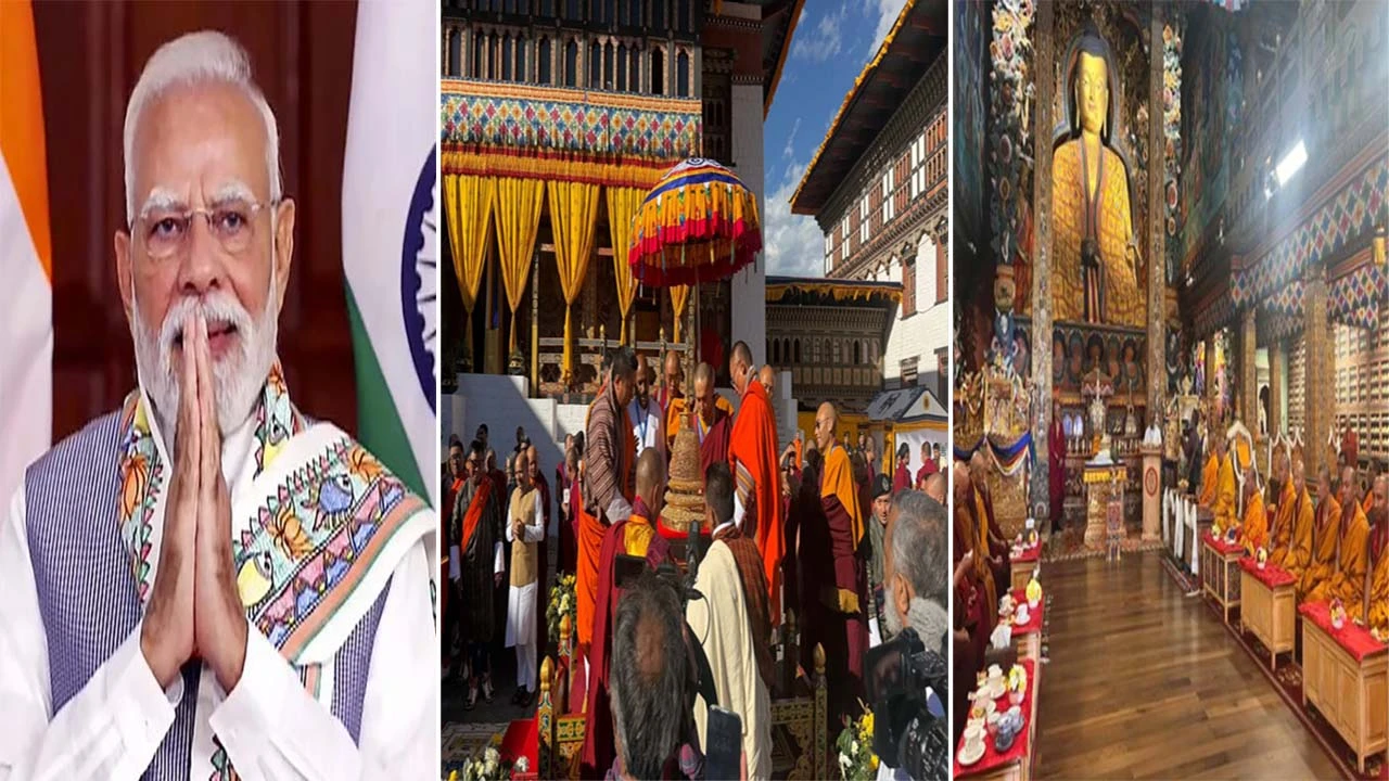 PM મોદીએ બુદ્ધ અવશેષોના ભવ્ય સ્વાગત બદલ ભૂટાન સરકારનો આભાર માન્યો.