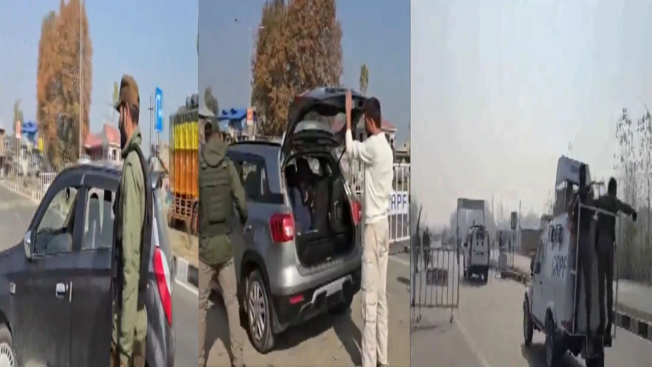 દિલ્હી બ્લાસ્ટ પછી જમ્મુ-શ્રીનગર હાઈવે પર સુરક્ષા વ્યવસ્થા સઘન કરાઈ.