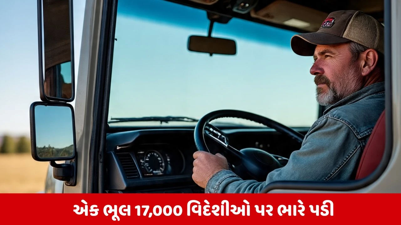 US Truck Driver Jobs: અમેરિકામાં ટ્રક ડ્રાઈવરની ભૂલથી 17,000 જોબ્સ છીનવાઈ, હજારો ભારતીયો પર અસર.