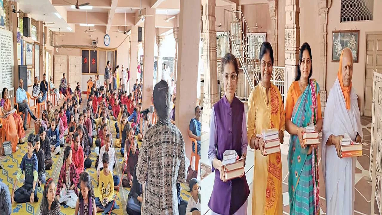 નડિયાદમાં ગીતા જયંતી નિમિત્તે શ્રી સંતરામ ગીતા જ્ઞાન સંસ્કાર દ્વિ-દિવસીય કાર્યક્રમ પૂર્ણ.