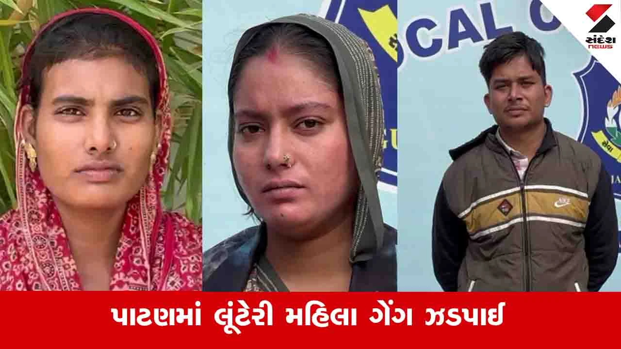 Patan News : બસમાં મહિલાઓના પર્સમાંથી ચોરી કરતી લૂંટેરી મહિલા ગેંગ પકડાઈ, મુદ્દામાલ જોઈને પોલીસ પણ ચોંકી
