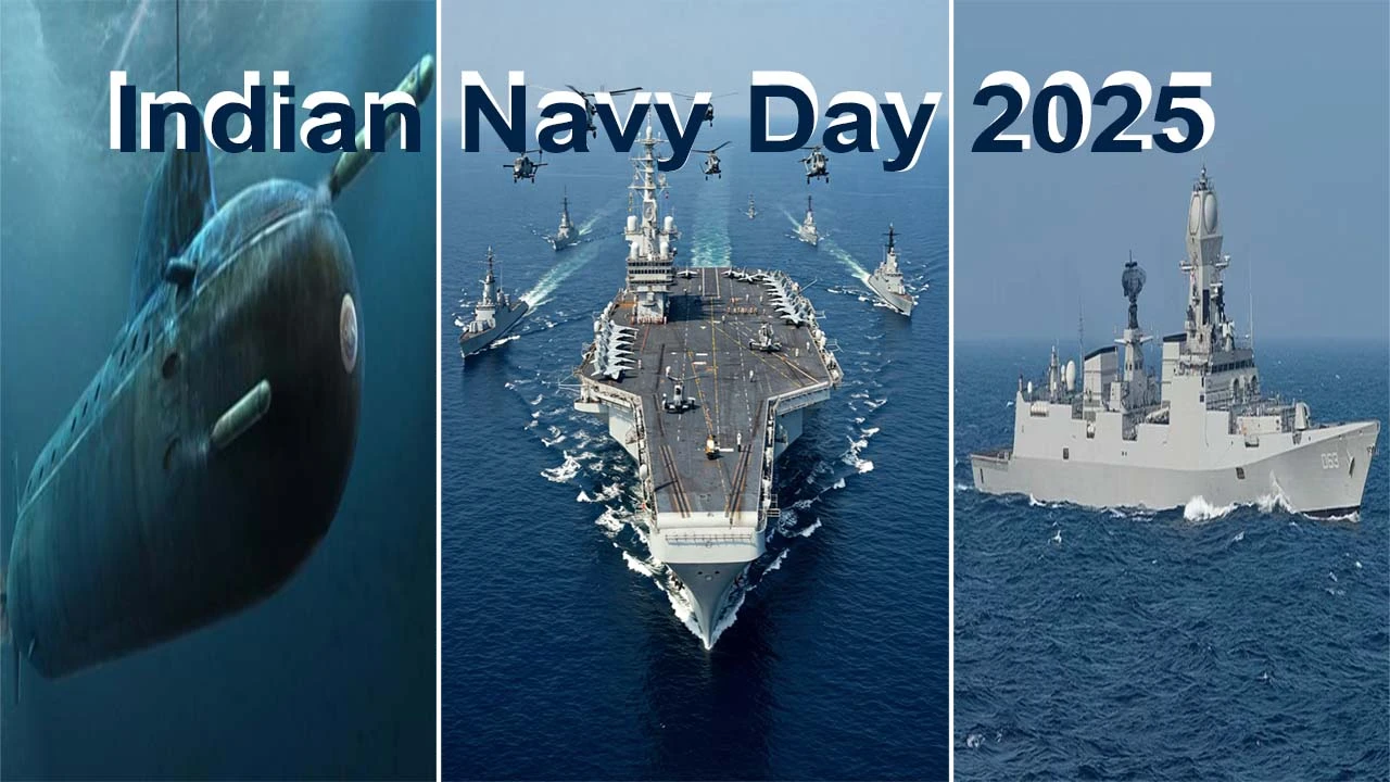 Indian Navy Day 2025: ભારતીય નૌકાદળની દેશની દરિયાઈ સુરક્ષા અને શક્તિનું પ્રદર્શન.