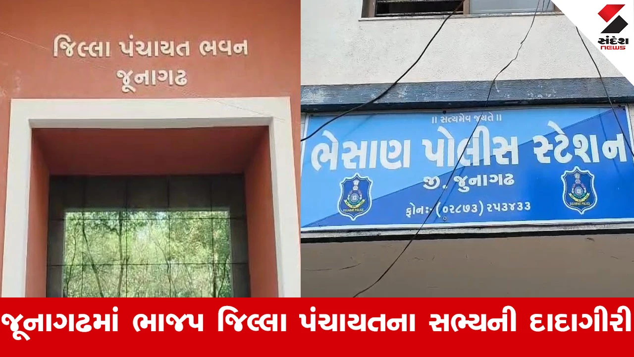 જૂનાગઢમાં ભાજપના સભ્યએ તાલુકા પંચાયતના ઈજનેરને માર માર્યો; FIR નોંધાઈ, આરોપીઓ ફરાર.