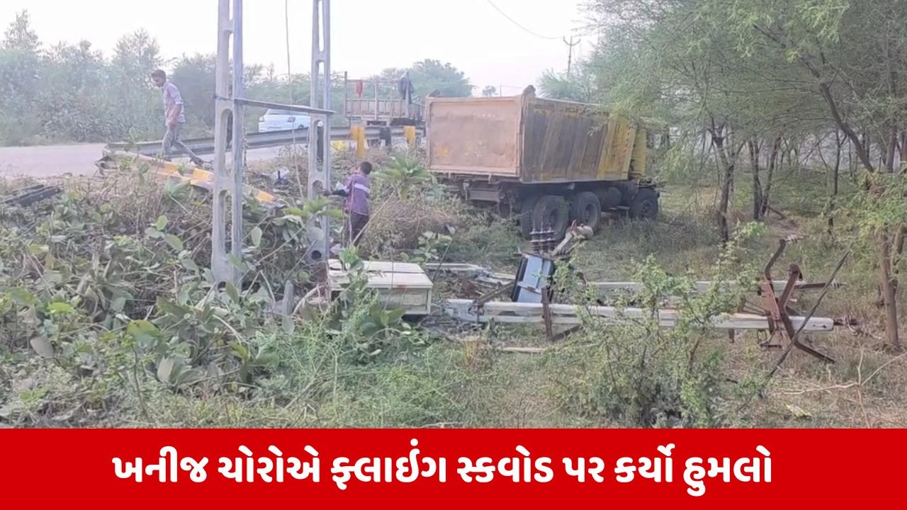 Nadiad : નડિયાદમાં ખાણ ખનીજ વિભાગનો સપાટો,  વાલ્લા નદી પટમાં પાડ્યા દરોડા 