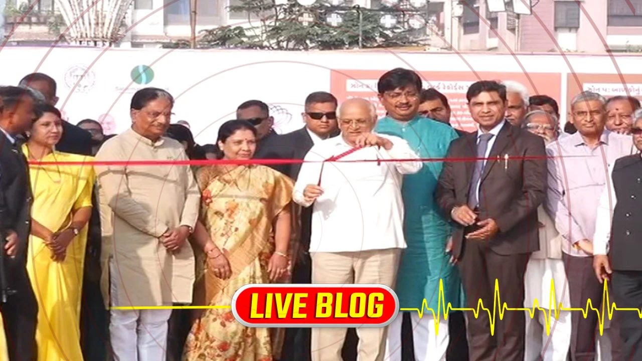 Gujarat Latest News Live : અમદાવાદમાં ફ્લાવર શોનો મુખ્યમંત્રીના હસ્તે પ્રારંભ, ભારત એક ગાથા થીમ પર ફ્લાવર શોનું આયોજન 