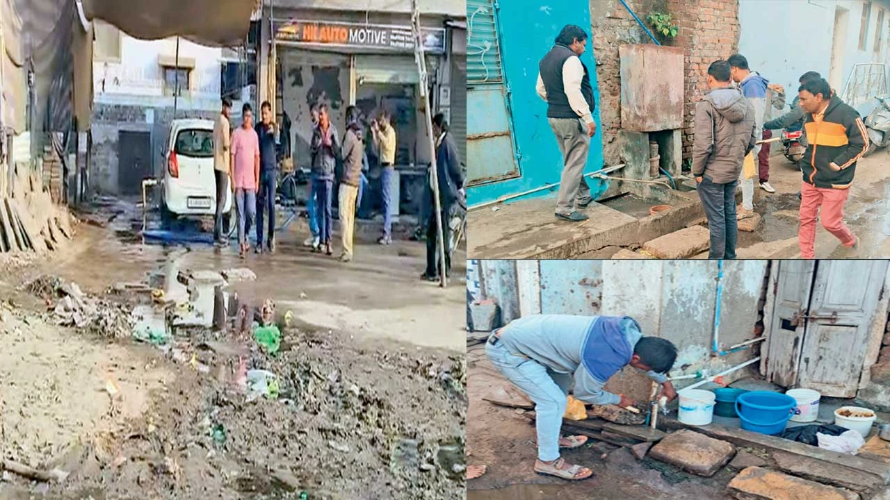 Viramgam: શહેરમાં જાહેરમાં નળ ખુલ્લા મૂકી પાણીનો વેડફાટ કરનારા પર તવાઈ 