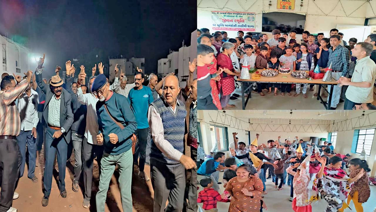 Surendranagar: હું, તમે અને શેરીના નામે થર્ટી ફર્સ્ટની ઉજવણી 
