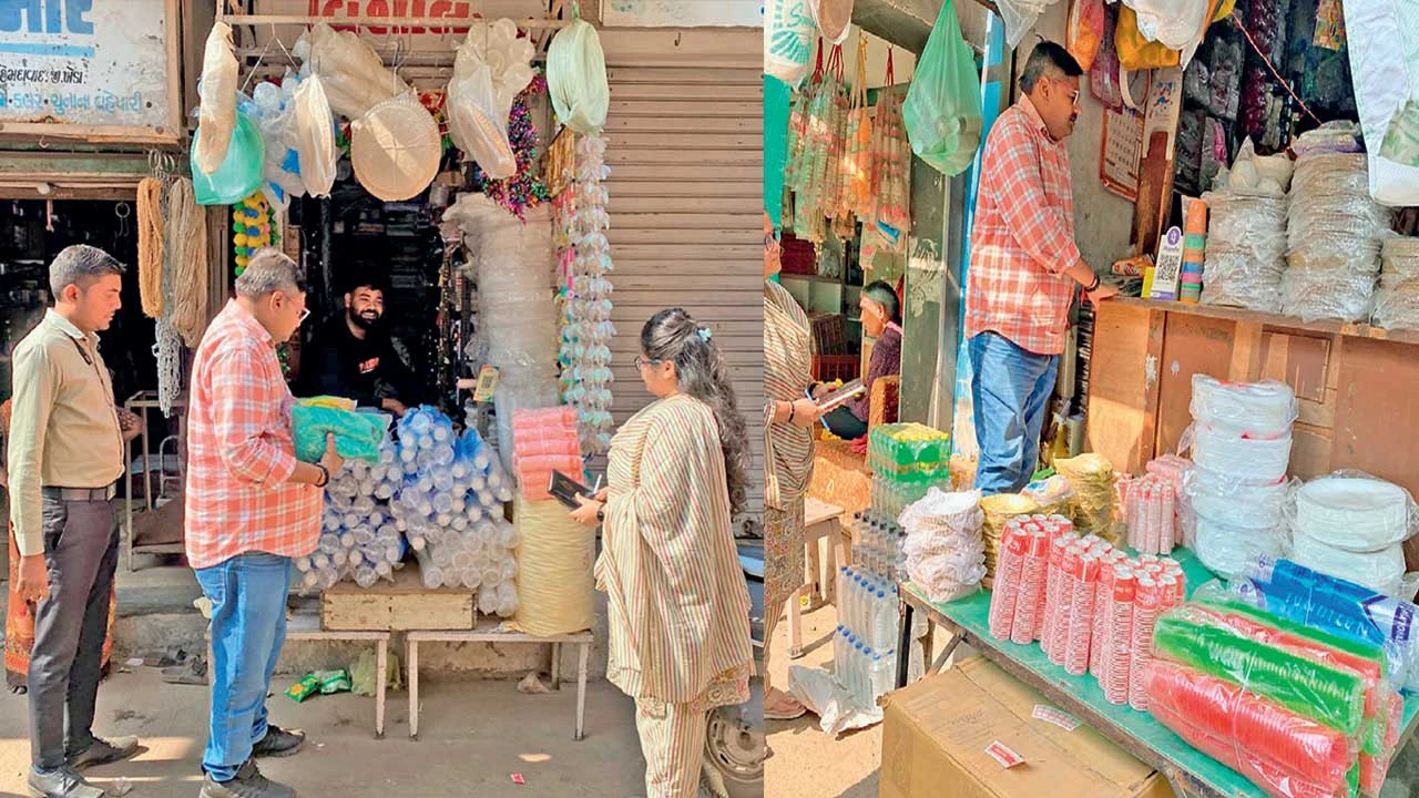 Kheda: મહેમદાવાદમાં સિંગલ યૂઝ પ્લાસ્ટિક સામે તવાઈ 